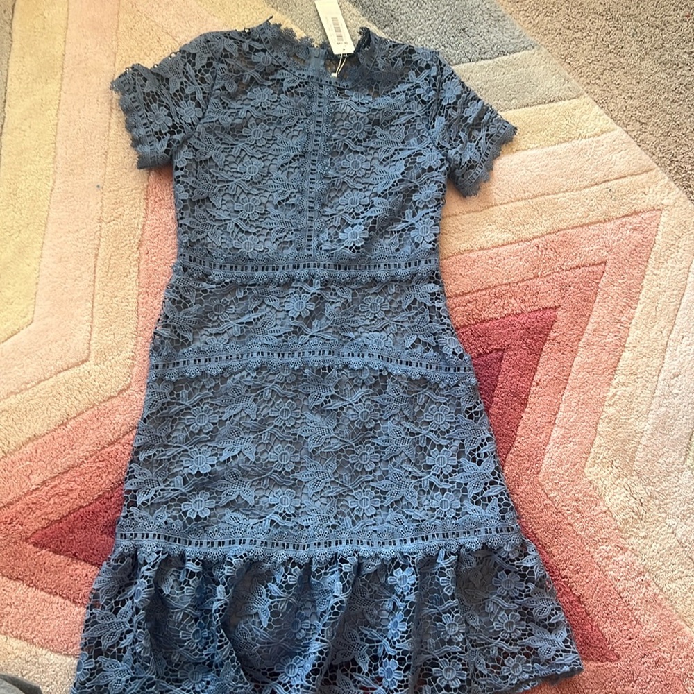 Brand new size 12 blue girls dress